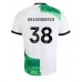 Liverpool Ryan Gravenberch #38 Kopio Vieras Pelipaita 2023-24 Lyhyet Hihat